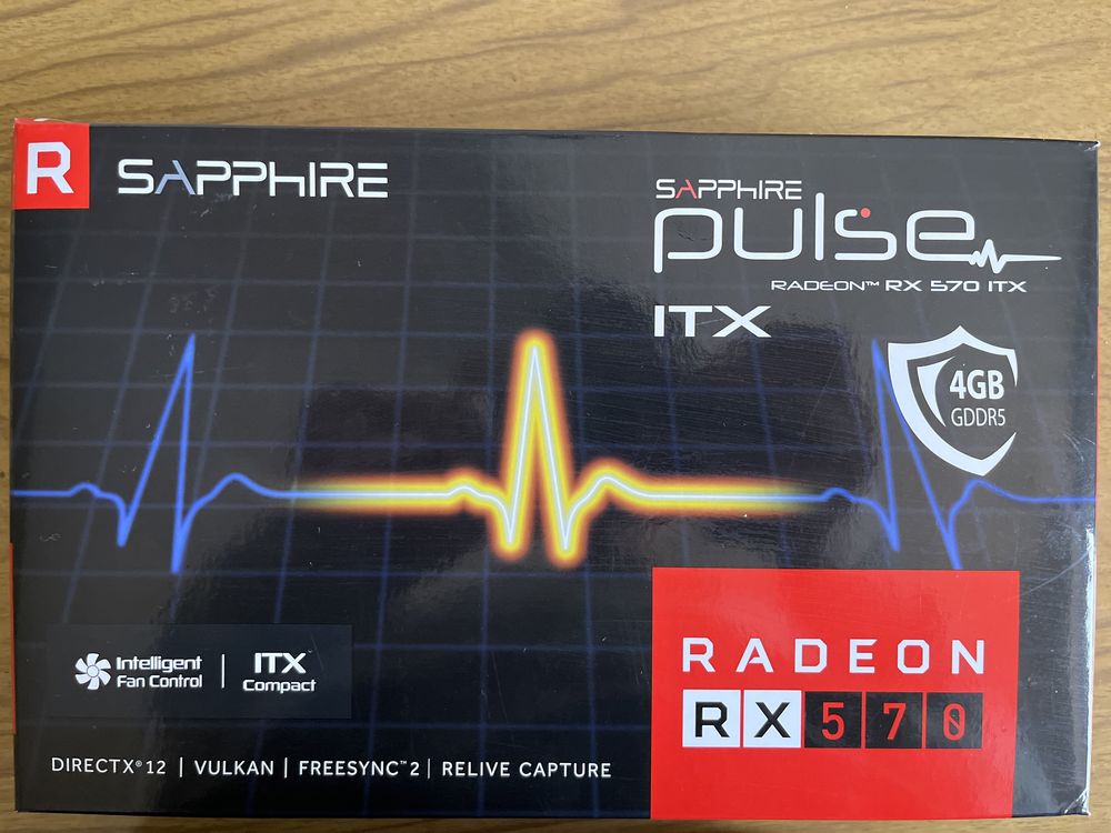 Продаю видеокарту Sapphire Pulse Radeon RX 570 (4GB).
