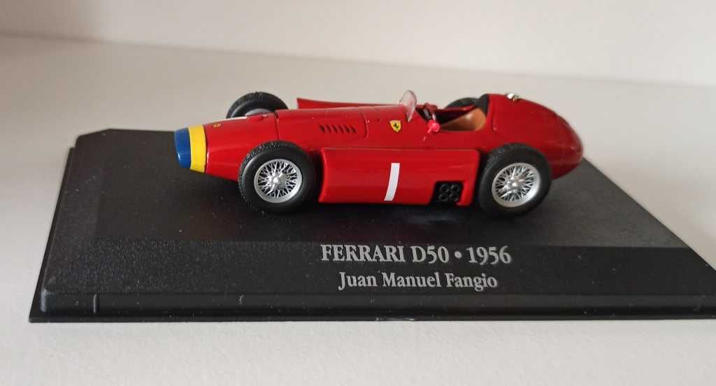 Macheta Ferrari D50 Fangio campion Formula 1 1956 - Atlas 1/43 F1