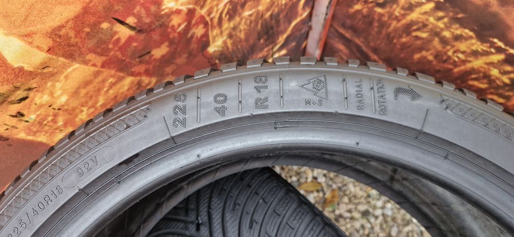 2 Anvelope impecabile Kleber 225 40 R18 M+S