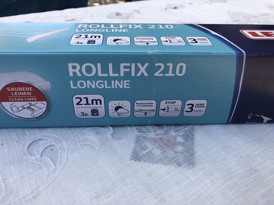 Suport haine LEIFHEIT Rollfix 210, alb, nou, nefolosit