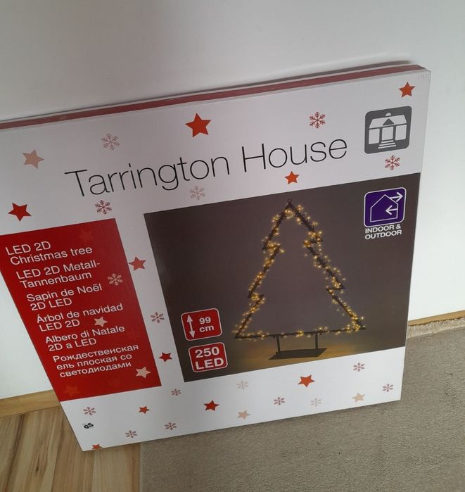 brad metalic led 2d leduri 250 craciun exterior interior outdoar