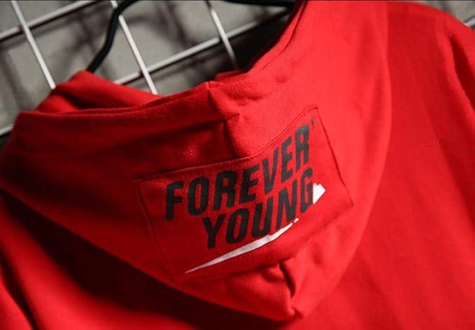 Hanorac cu gluga FOREVER YOUNG,LATITUDE 5000 pc,masura XL,nou