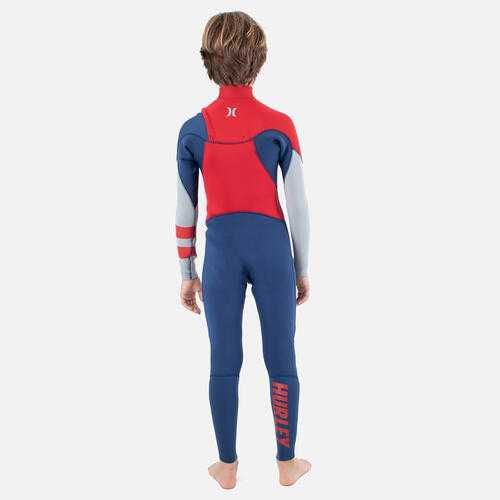 Детски неопренов костюм Hurley Advant 3/2 мм - йодно син- 14 години