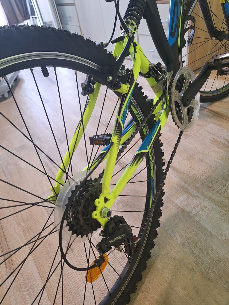 Велосипед SPRINT ELEMENT 26 Neon Green Black MAT