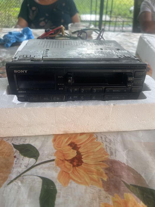 Sony XR-5352. Radiocasetofon de masina