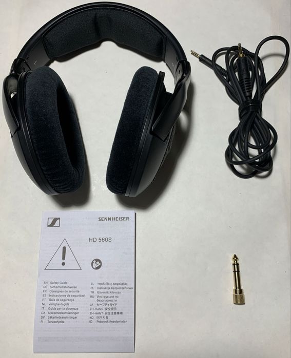 Почти новые Sennheiser 560S с полным комплектом
