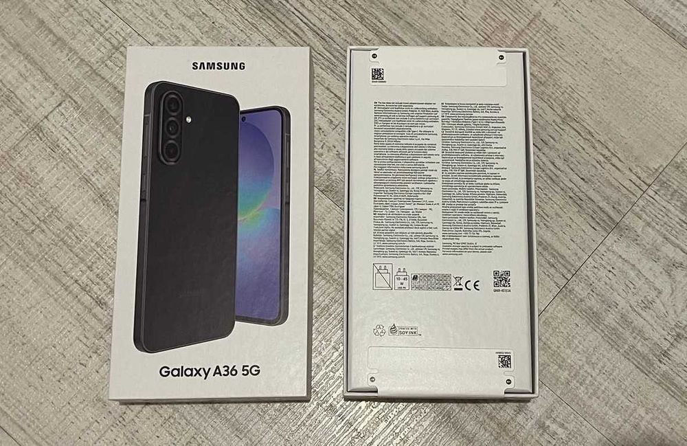 Telefon Samsung A36, Dual SIM, 8GB RAM, 256GB, 5G, Awesome Graphite