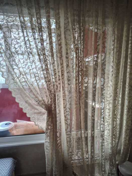 Перде френска дантела