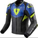 Geaca moto piele Rev'it hyperspeed pro 52 cocoasa
