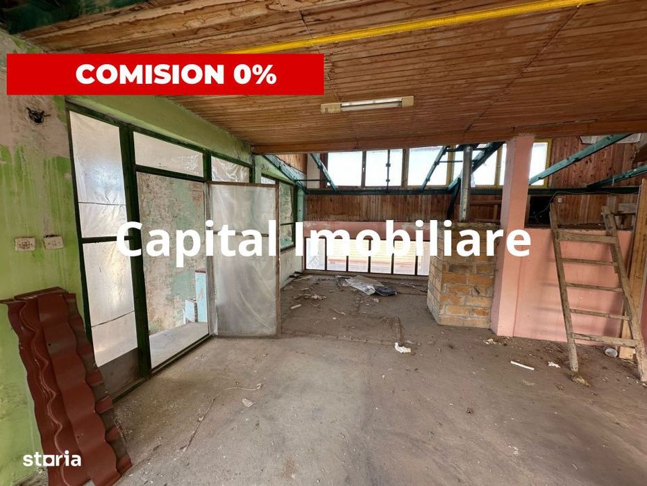 Apartament la casa, necesita compartimentare, terasa de 30 mp