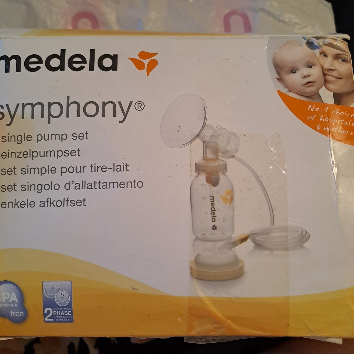 Единичен комплект за помпа за кърма Medela symphony