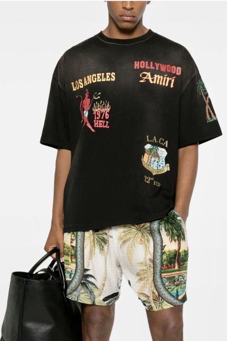 Тениска oversize Amiri