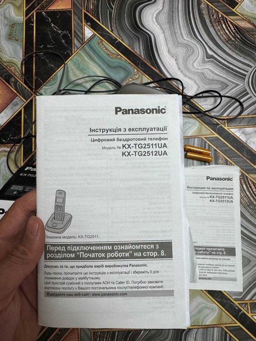 Panasonic kx-tg2511ua радиотелефон как новый