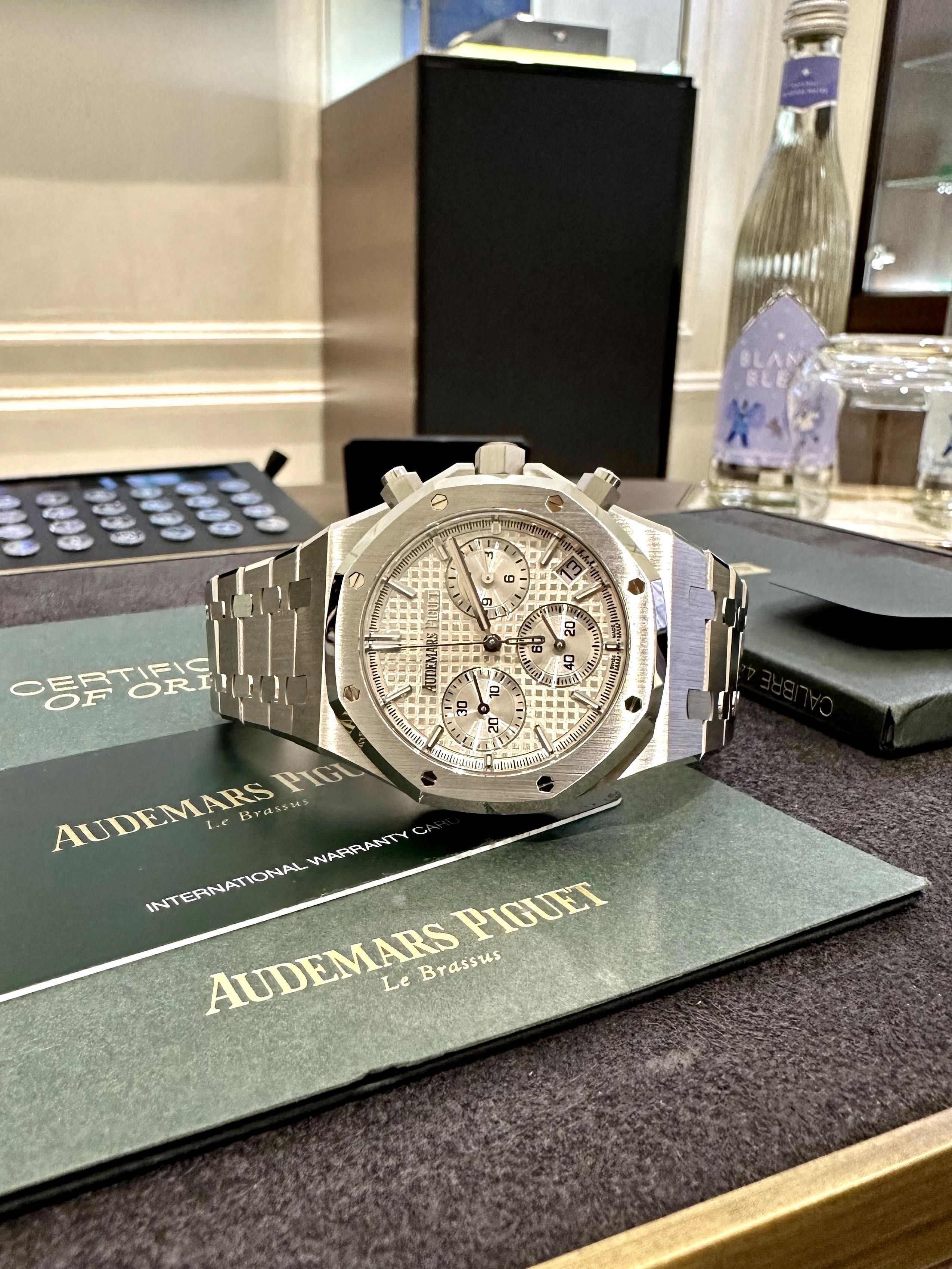 NEW Audemars Piguet Royal Oak Chronograph 41 mm 50TH ANNIVERSARY