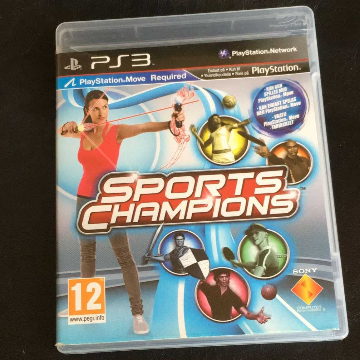 Set PlayStation Move - PS Move, PS Eye Camera, Sports Champions - PS3