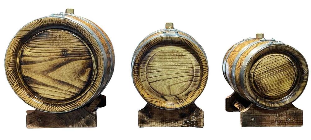 Butoi de DUD cu suflet 3/5/10 litri, tradițional/homemade/Cadou LUX