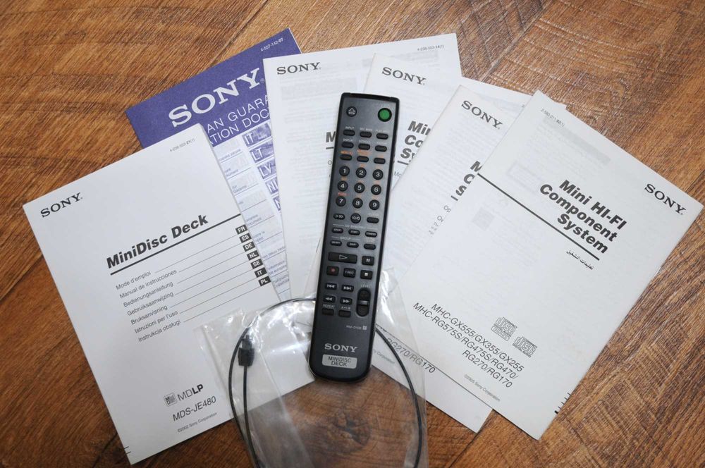 Мини диск SONY  с  множеством функции.