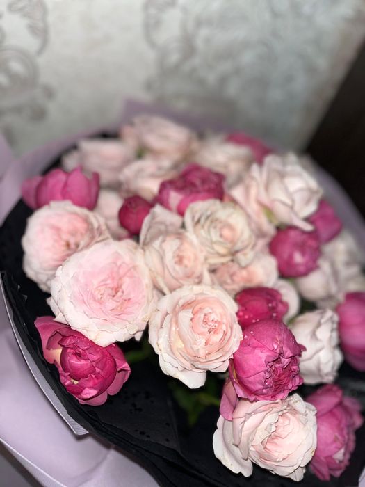 Цветы свежие за 10.000 тенге адрес акбулак