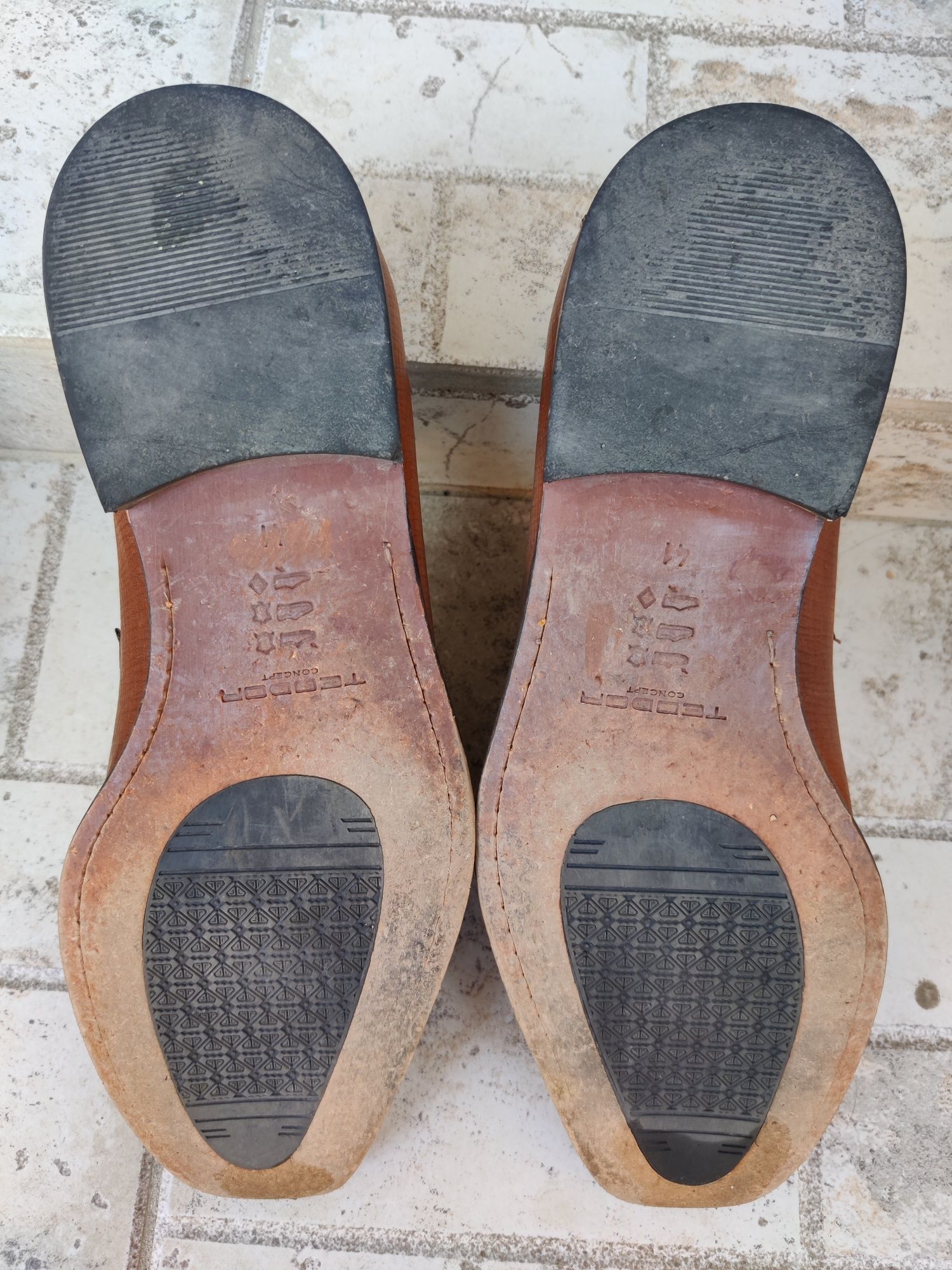Мъжки обувки от естествена кожа Teodor