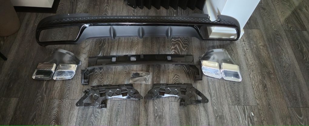 Vand difuzor bara spate mercedes e class w212 s212 amg facelift 2013-2