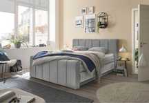 Pat boxspring cu lazi de depozitare 180x200