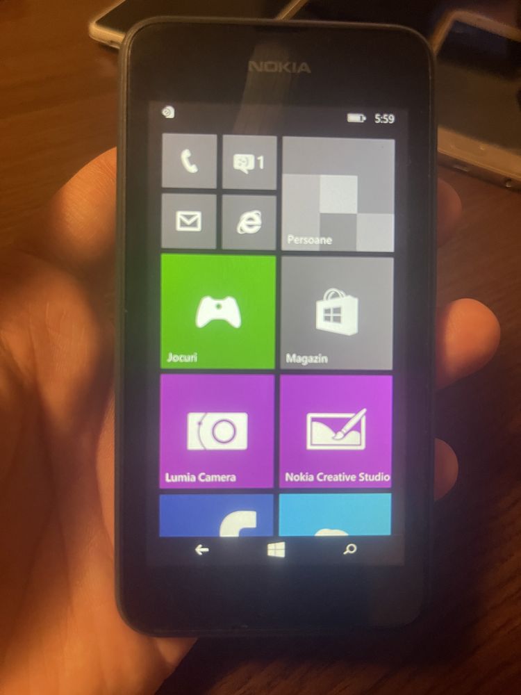 Nokia Lumia 530 nou nefolosit,liber de retea,slotcard,wifi,camera etc!