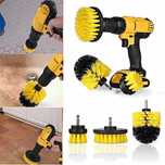 Set 3 perii curatare universale adaptor bormasina