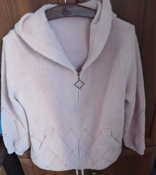 Кардиган с капюшоном