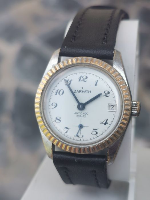 Ceas elvețian - Zarvath - Calendar - Întoarcere manuala - 30 mm