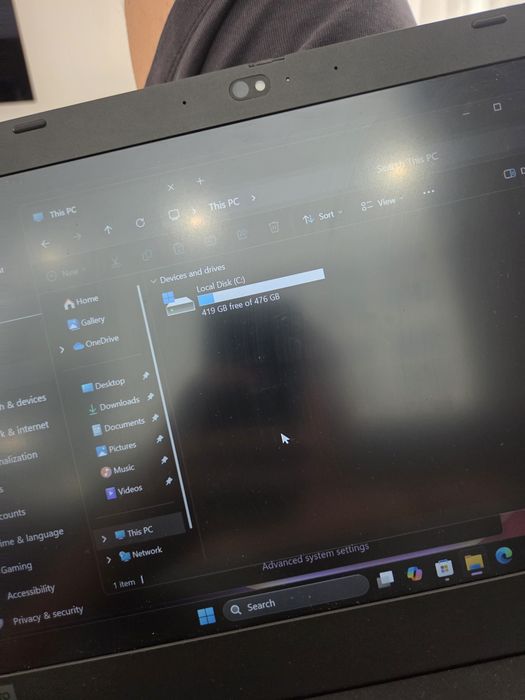Laptop Lenovo L490 i5 8th gen 16gb ram 500 GB ssd