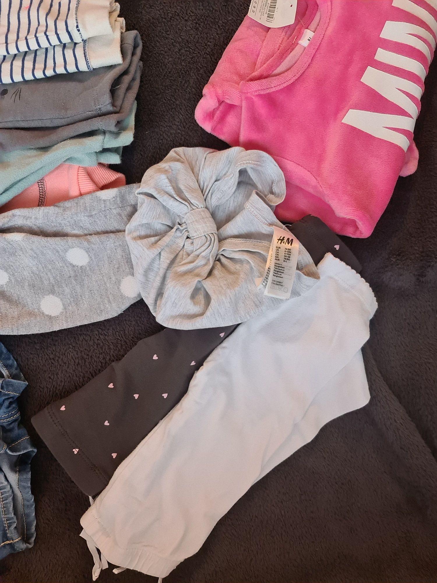 Lot hăinuțe marime 68 H&M, zara, waikiki cadou pijama plus