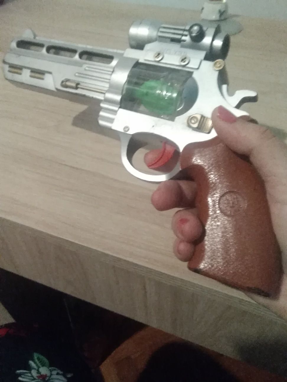 Jucărie copii pistol cu laser