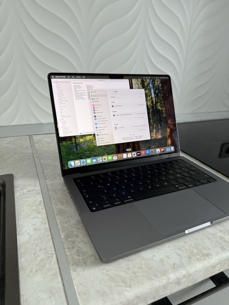 Macbook m1 pro 14 512 ssd 16 озу