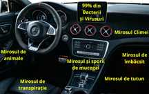 Igienizare clima auto curatare eliminare mirosuri