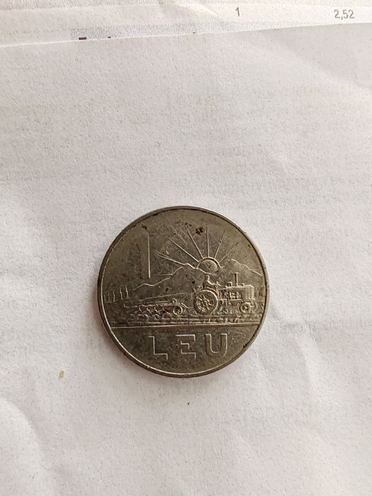Moneda 1 Leu de colecție - 1966