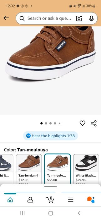 Продаются детские лоферы фирмы Nautica