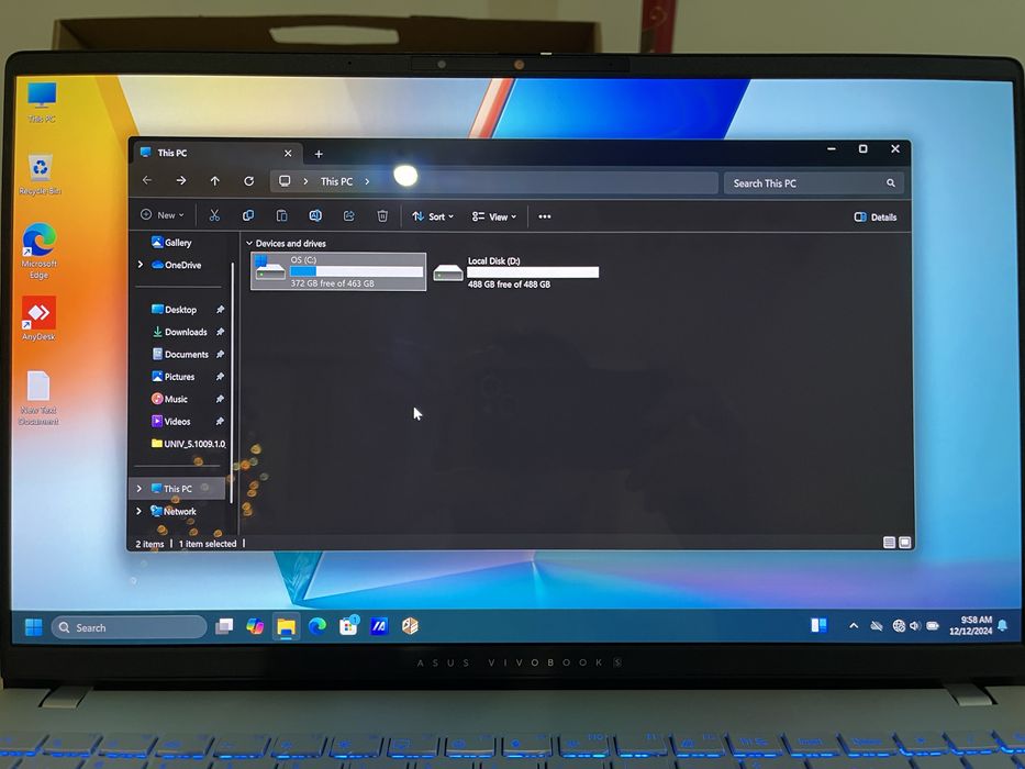 Laptop ASUS Vivobook S 15 OLED S 5507QA-MA064X, Qualcomm Snapdragon X1