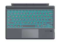 Tastatura Bluetooth MoKo, LED, pt. Surface Pro 3-7+, gri