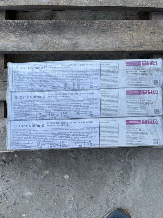 Electrozi fonta, pentru sudura