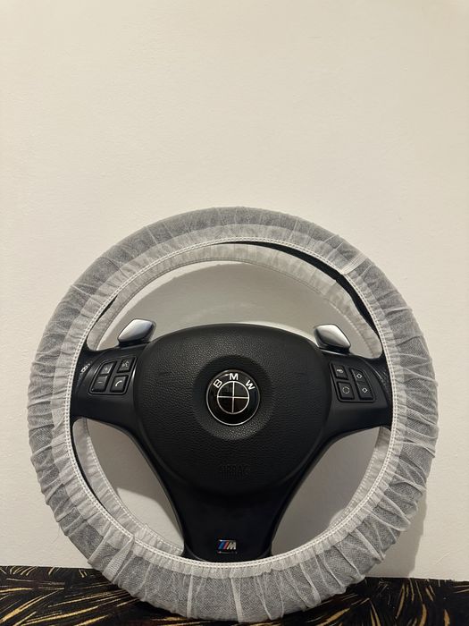 Volan E90 E91 E92 E93, M original cu padele si airbag