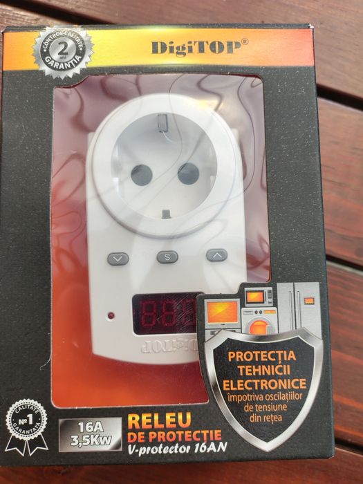 Protecție priza DigiTOP supratensiune