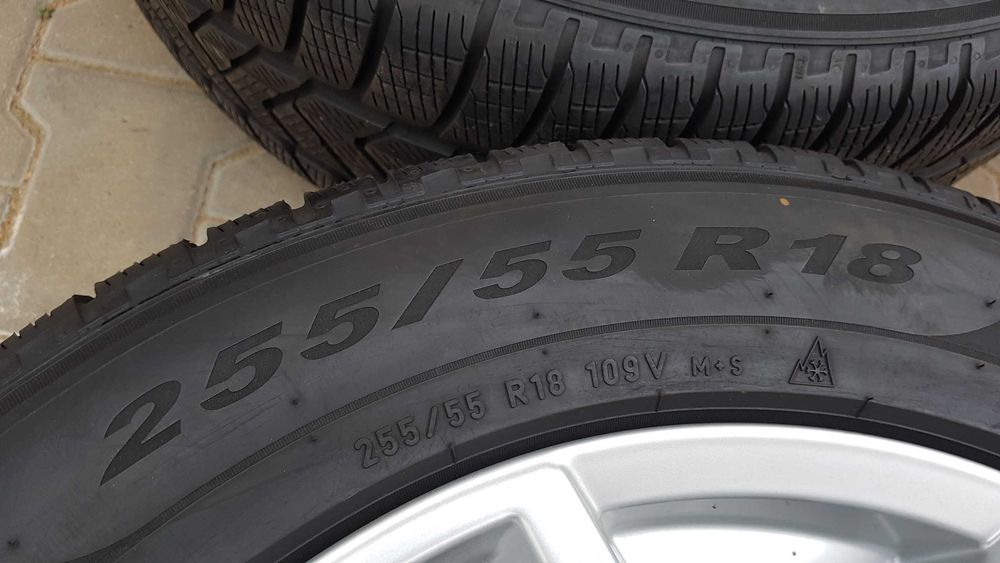Jante,anvelope iarna.255/55r18,VW Tuareg VR5,BMW X5
