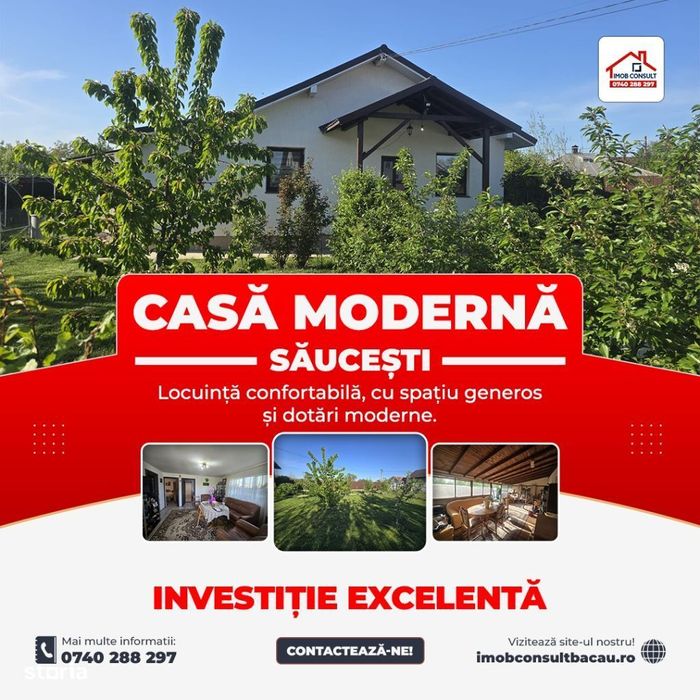 Casa moderna cu curte mare, in apropierea orasului! CE1095 REZERVAT