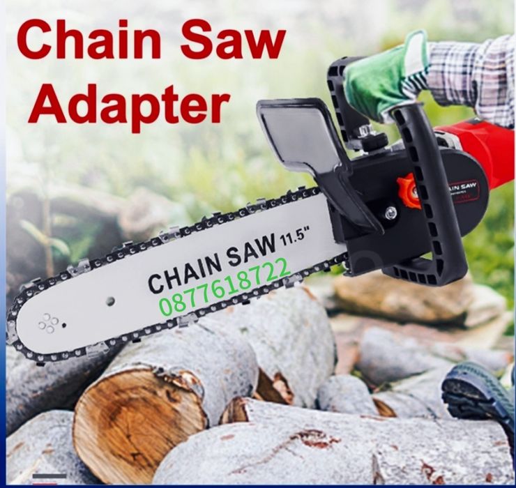 Приставка резачка със смазване за ъглошлайф