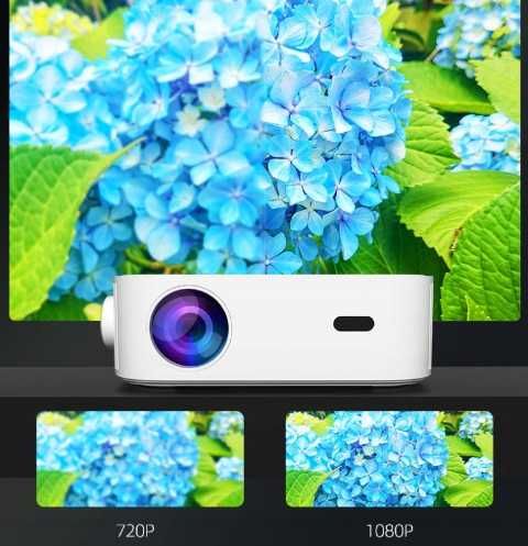 4K Full HD 1080p LED проектор с WiFi Zenwire YG550