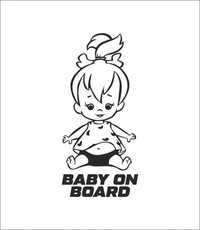 Sticker baby on board