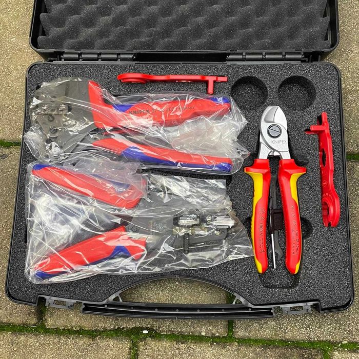 KNIPEX 97 91 04 V01 – Set unelte fotovoltaice MC4, 7 piese