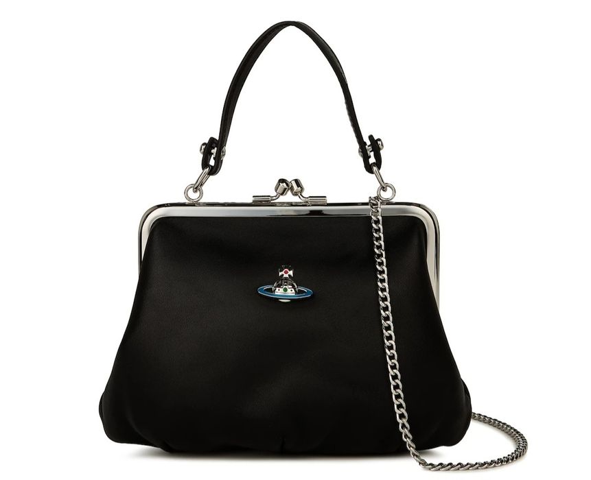 Дамска кожена мини чанта Vivienne Westwood Granny Frame Purse Bag