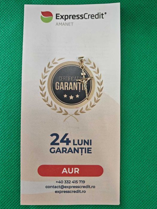 (Ag44 B6079) Pandantiv aur 14K 1.01g