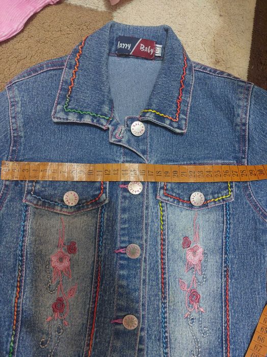 Geaca fete blugi primavara